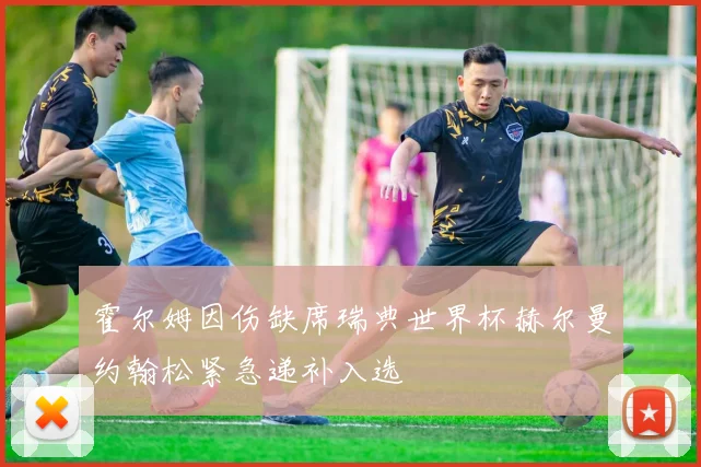 霍尔姆因伤缺席瑞典世界杯赫尔曼约翰松紧急递补入选